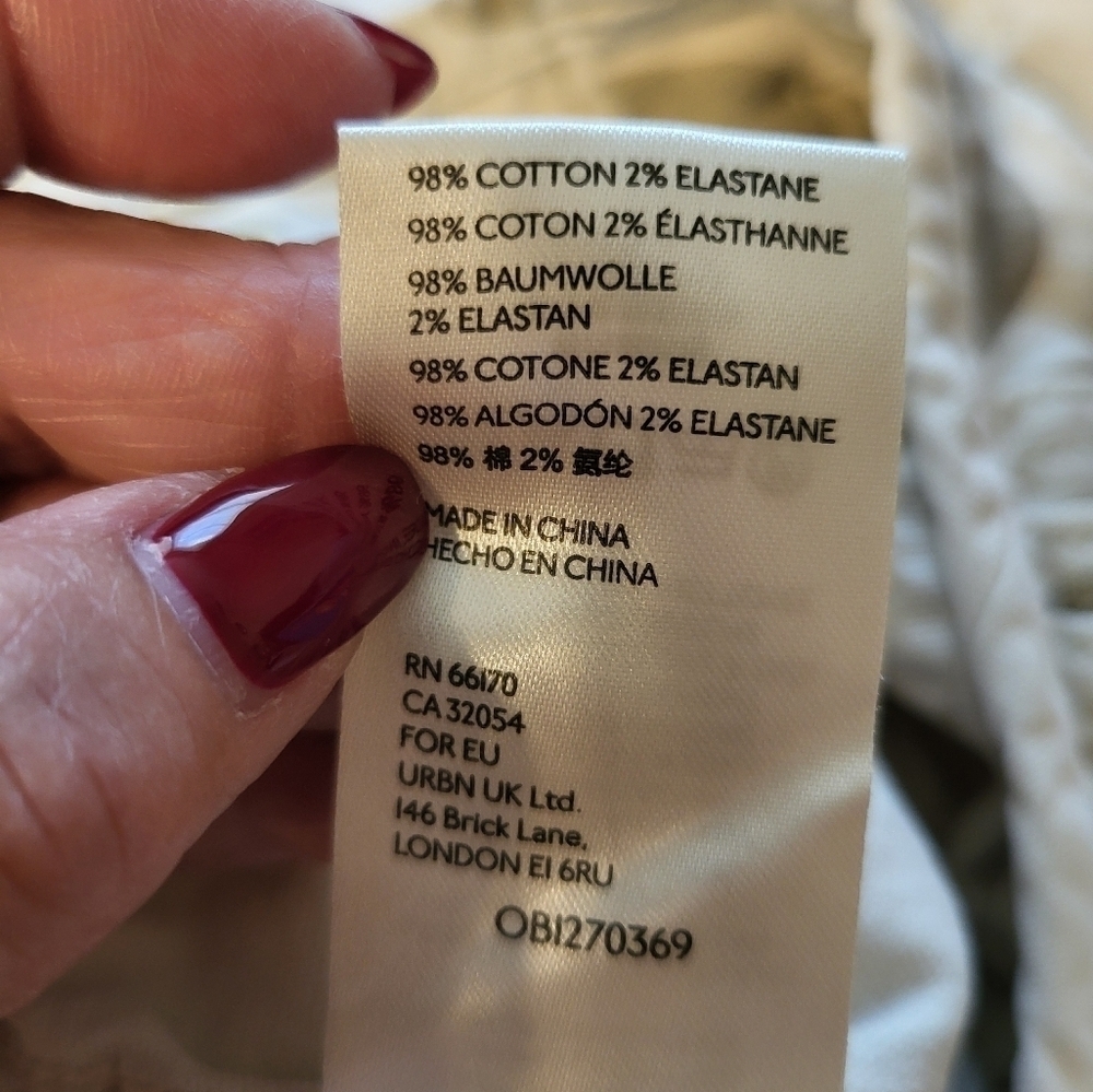 Anthropologie The Wanderer Camo button fly women's 27 cargo pants - Picture 9 of 16